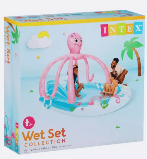Водный игровой центр Intex Friendly Octopus / 56138 8