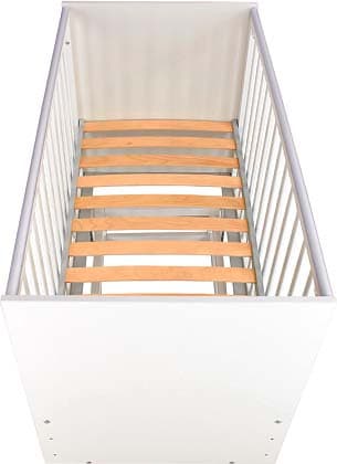 Детская кроватка Polini Kids Simple 342 с маятником / 0003168-16 3