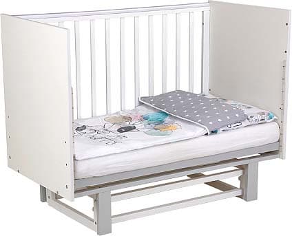 Детская кроватка Polini Kids Simple 342 с маятником / 0003168-16 5
