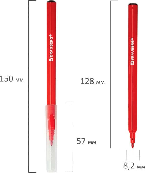 Фломастеры Brauberg Premium / 152505 7