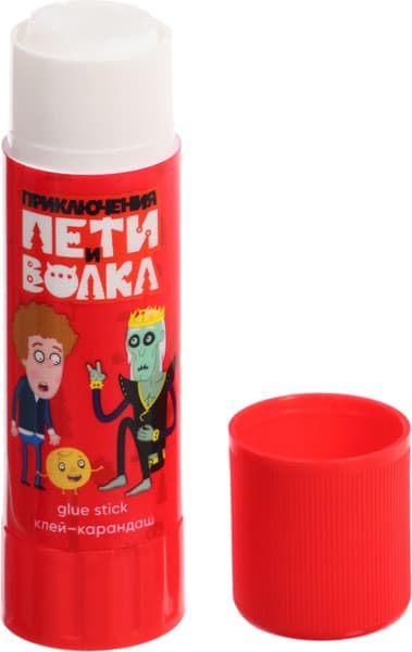 Клей-карандаш Erich Krause EasyStick Приключения Пети и Волка / 60501 2