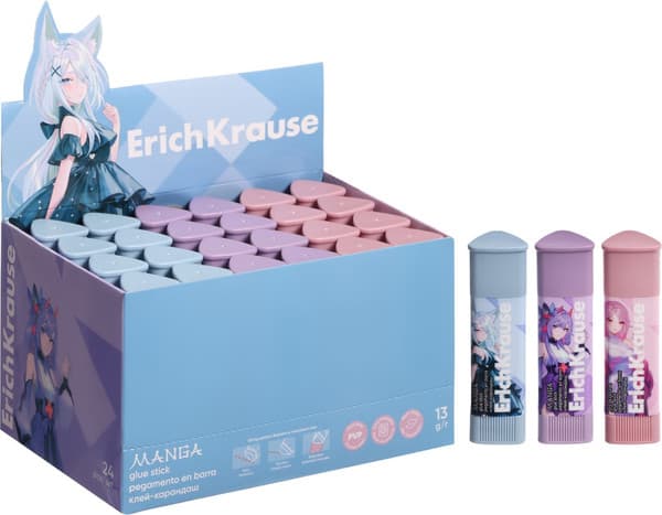 Клей-карандаш Erich Krause Prism Manga / 60497 7
