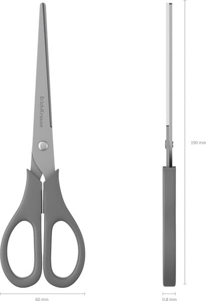 Ножницы канцелярские Erich Krause EasyCut / 60839 6