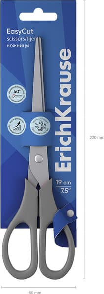 Ножницы канцелярские Erich Krause EasyCut / 60839 5