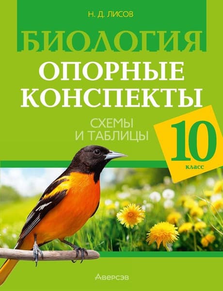 Учебное пособие Аверсэв Биология. 10 класс. 2024 мягкая обложка