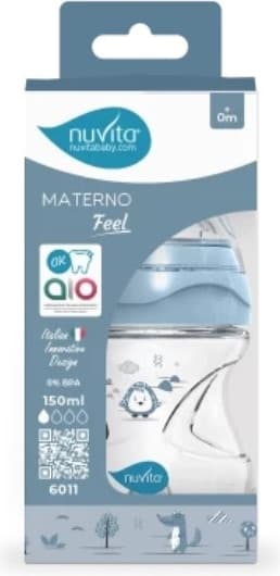 Бутылочка для кормления Nuvita Антиколиковая Materno Feel 6011 / NU-ALMB0061 3