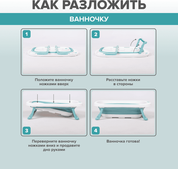 Ванночка детская Solmax&Kids SM90519 10