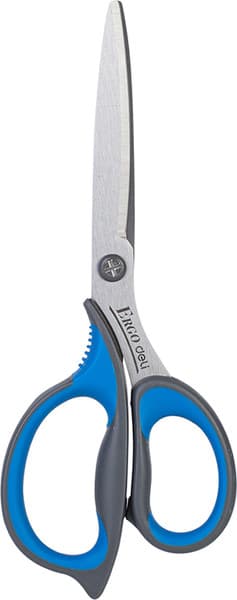 Ножницы канцелярские Deli Ergo / 77760BLUE