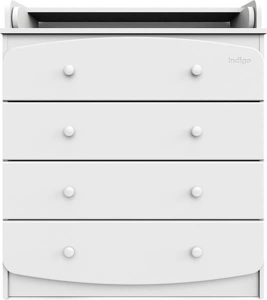 Комод пеленальный INDIGO Classic 800/4 c откидным пеленальным столиком 2