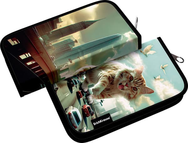 Пенал Erich Krause Big City Cats / 62890