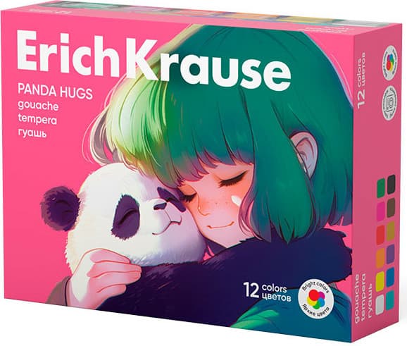 Гуашь Erich Krause Panda Hugs / 62980