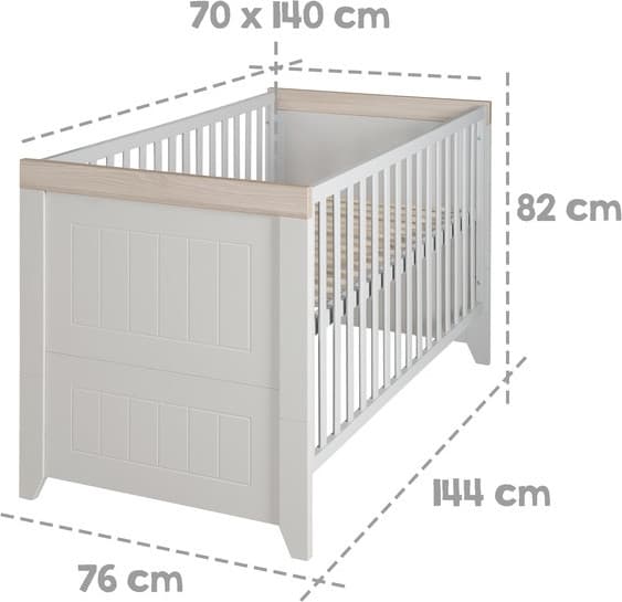Детская кроватка Roba Helen 70x140 / 1911808 3