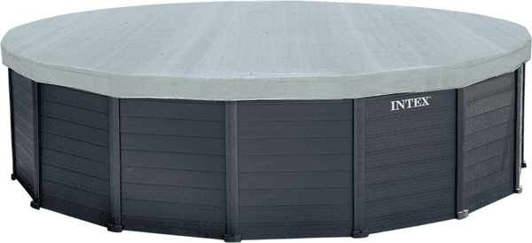 Каркасный бассейн Intex Graphite Gray Panel / 26384