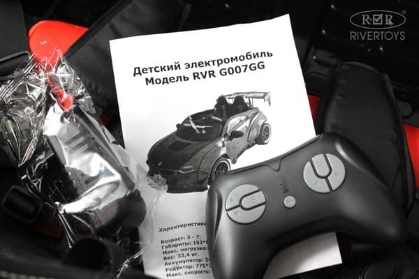 Детский автомобиль RiverToys G007GG 8
