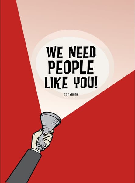 Тетрадь Listoff We need. Дизайн 1 / Т4604782