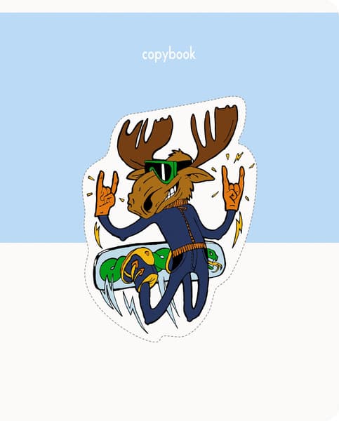 Тетрадь Listoff Sports gang / ТКФ487901 2
