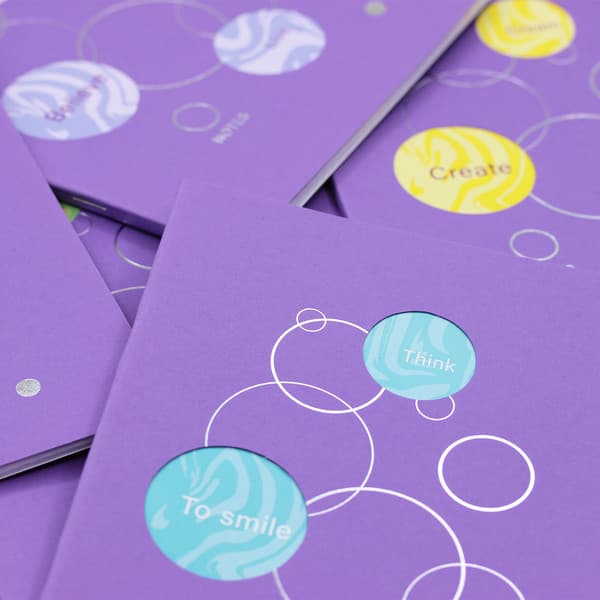 Тетрадь Listoff Total Lilac. Bubbles / ТКФ487937 3