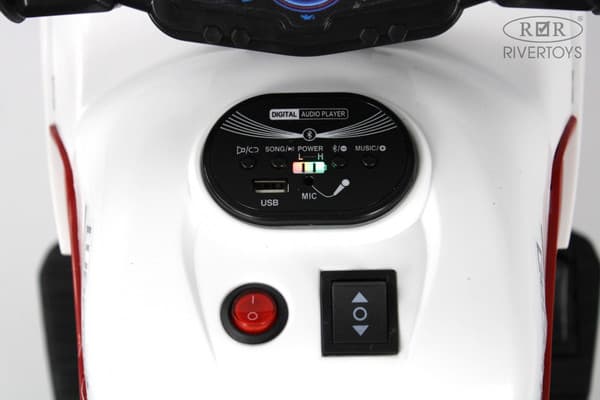 Детский мотоцикл RiverToys G004GG 8