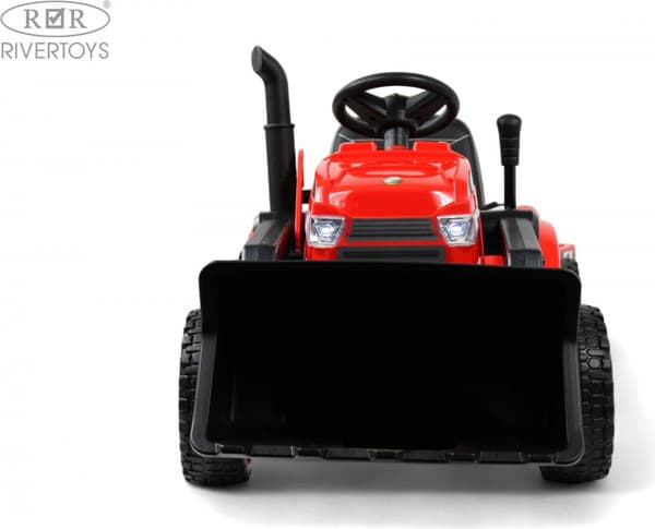 Детский автомобиль RiverToys Трактор-погрузчик / T333TT 3