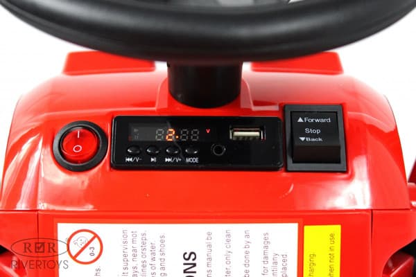 Детский автомобиль RiverToys Трактор-погрузчик / T333TT 8