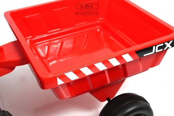 Детский автомобиль RiverToys Трактор-погрузчик / T333TT 5