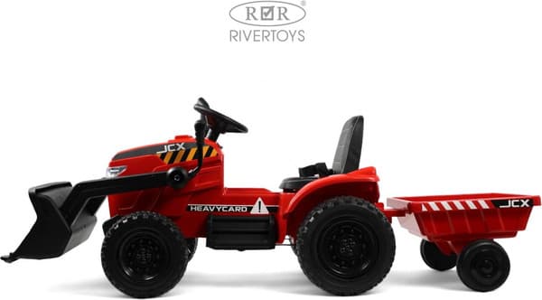 Детский автомобиль RiverToys Трактор-погрузчик / T333TT 2
