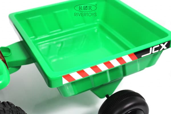 Детский автомобиль RiverToys Трактор-погрузчик / T333TT 5