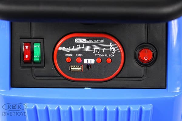Детский автомобиль RiverToys Трактор-погрузчик / C004MC 6
