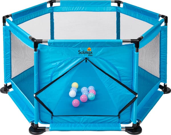 Игровой манеж Solmax&Kids С шариками / ZV97036