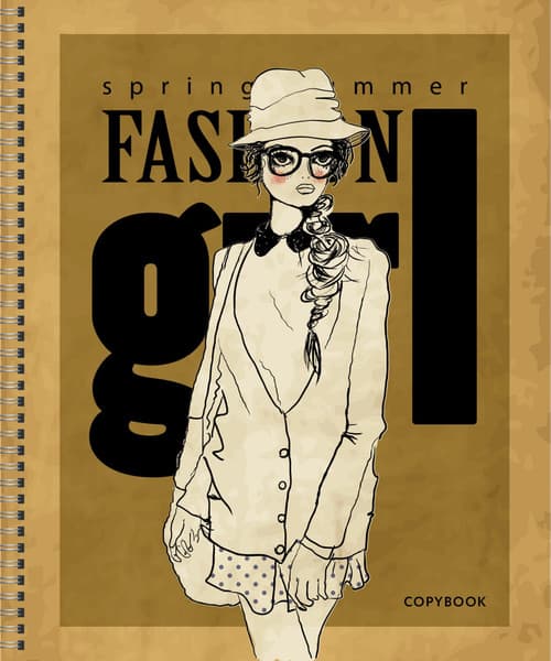Тетрадь Listoff Fashion Girl / ТСЛ807714