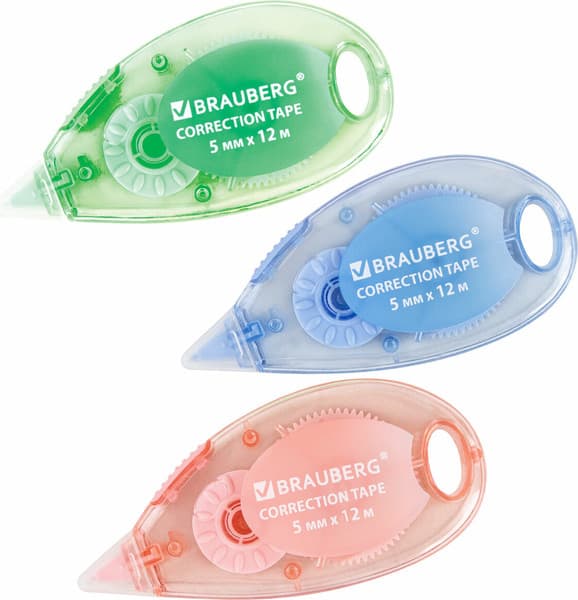 Корректор для текста Brauberg Pastel / 271252