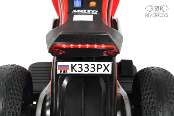 Детский мотоцикл RiverToys K333PX 6
