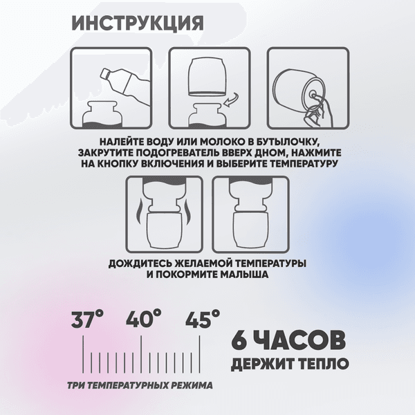 Подогреватель для бутылочек Solmax&Kids W97201 5