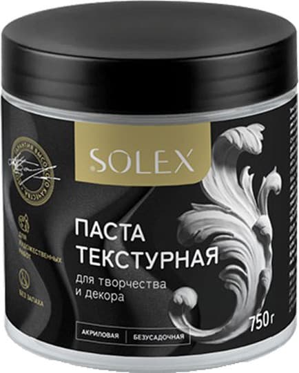 Текстурная паста Solex Для творчества и декора