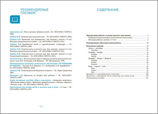 План-конспект уроков Мозаика-Синтез Развитие речи в детском саду. 2-3 года / МС14278 5