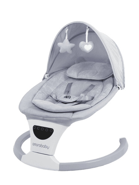 Детский шезлонг Amarobaby Teddy Swing / AB24-22TED/11