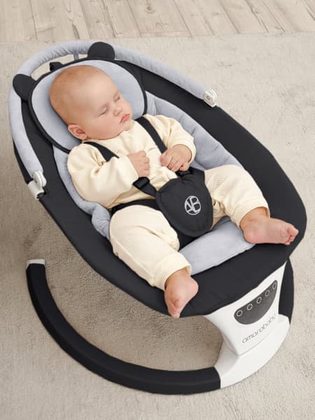 Детский шезлонг Amarobaby Teddy Swing / AB24-22TED/09 6