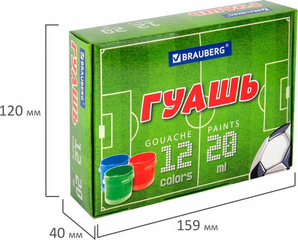 Гуашь Brauberg 192566 6
