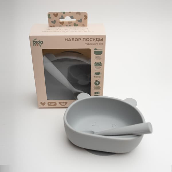 Набор посуды для кормления Beola baby HSB-04/B 2