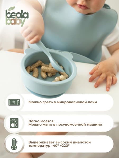 Набор посуды для кормления Beola baby HBB-05 4