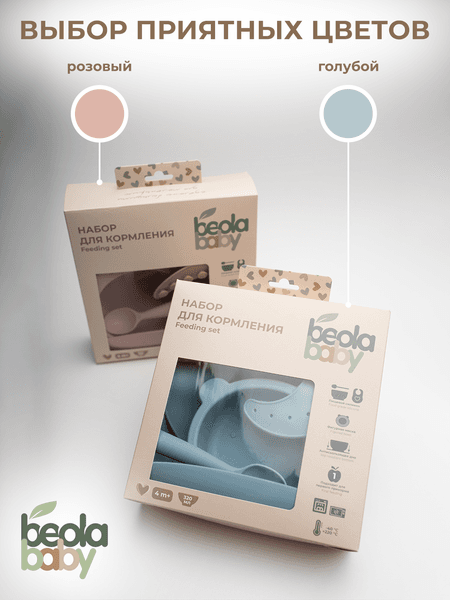 Набор посуды для кормления Beola baby HBB-05 3