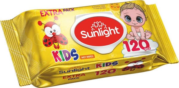 Влажные салфетки детские Sunlight Kids
