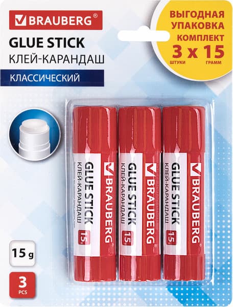Клей-карандаш Brauberg 271307 7