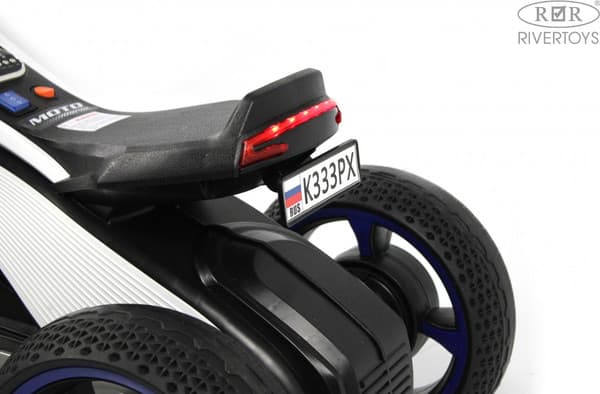 Детский мотоцикл RiverToys K333PX 7