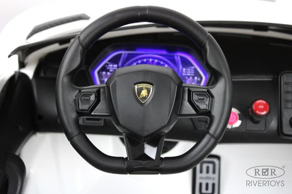 Детский автомобиль RiverToys Lamborghini Aventador SVJ A111MP 9