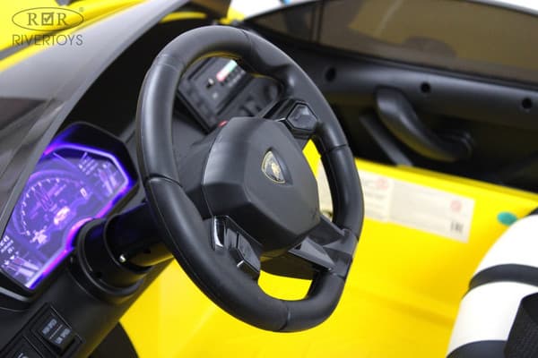 Детский автомобиль RiverToys Lamborghini Aventador SVJ A111MP 7