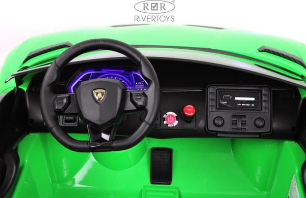 Детский автомобиль RiverToys Lamborghini Aventador SVJ A111MP 9