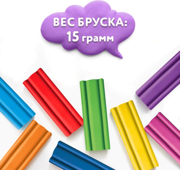 Пластилин Юнландия Веселый шмель / 106672 3