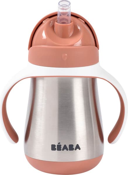 Поильник Beaba Tasse Paille Inox Термос 913587 2