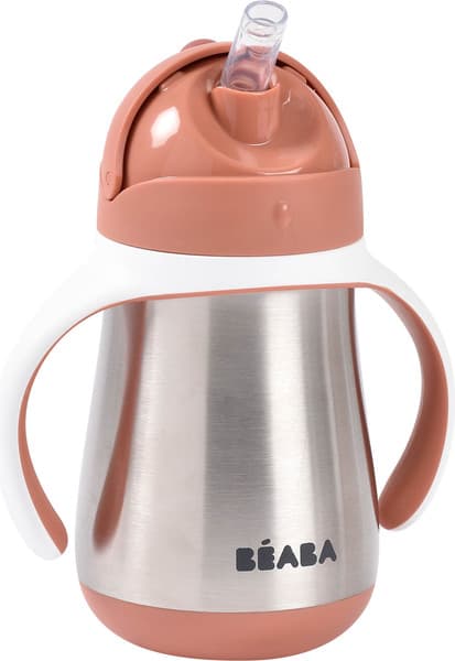 Поильник Beaba Tasse Paille Inox Термос 913587